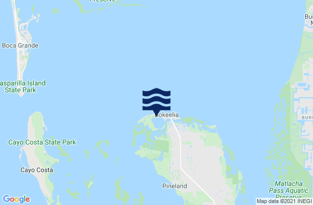 Bokeelia Island, United States tide chart map