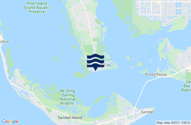St. James City Pine Island, United States tide chart map