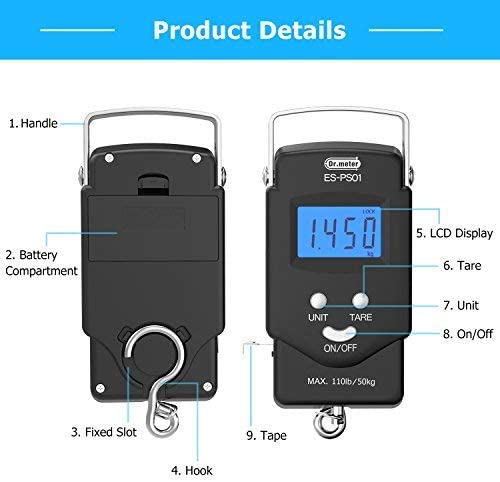Dr.meter Electronic Hanging Scale gift idea