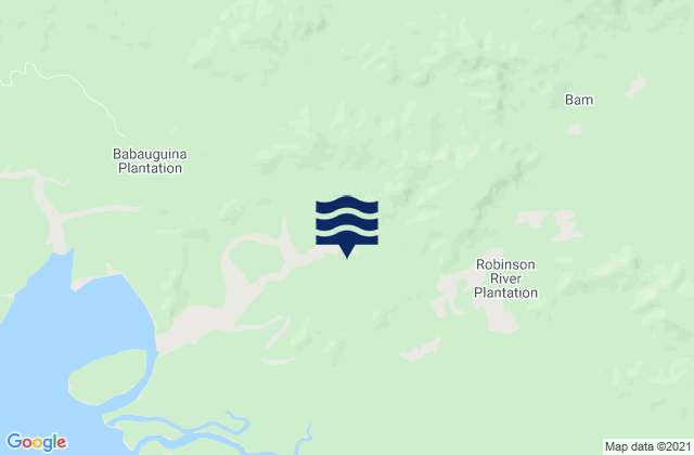 Abau, Papua New Guinea tide times map