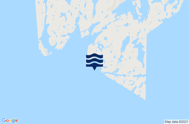 Acadia Cove, Canada tide times map