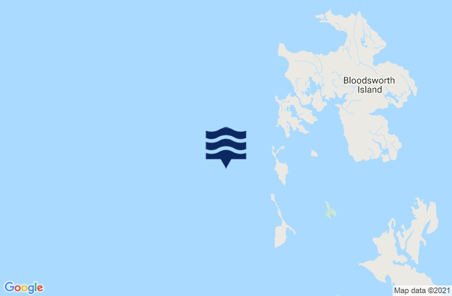 Adams Island 1.1 n.mi. west of, United States tide chart map