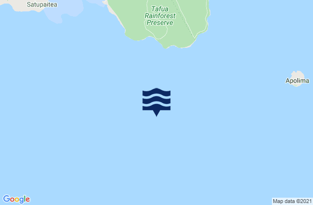 Aiga-i-le-Tai, Samoa tide times map