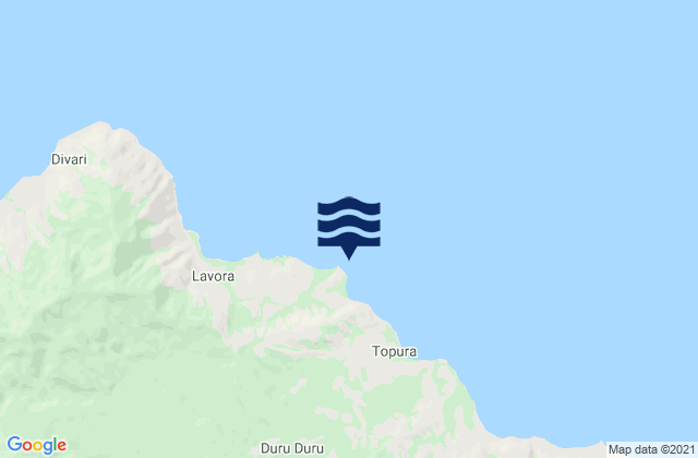 Aigura Point, Papua New Guinea tide times map