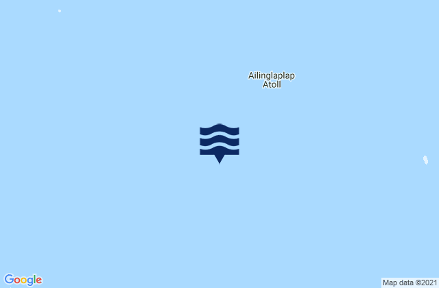 Ailinglaplap Atoll, Marshall Islands tide times map