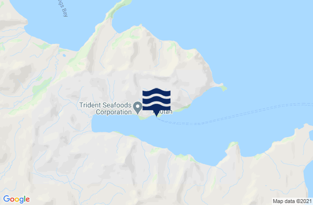 Akutan Akutan Island, United States tide chart map