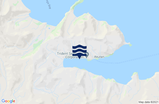 Akutan Harbor, United States tide chart map