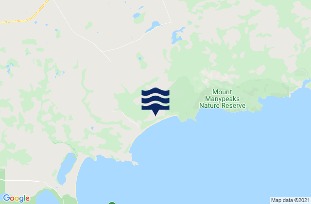 Albany, Australia tide times map