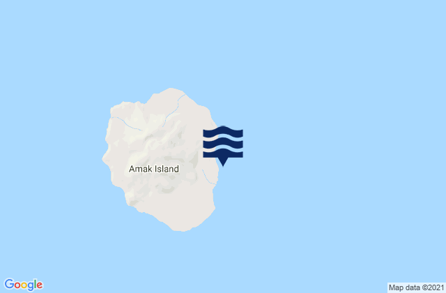 Amak Island, United States tide chart map