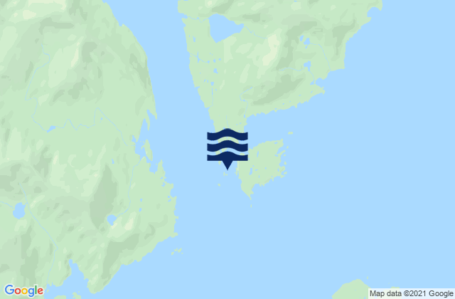 Applegate Island, United States tide chart map