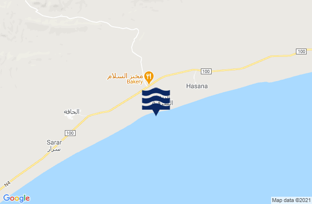 Ar Raydah, Yemen tide times map