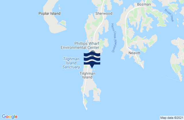 Avalon Dogwood Harbor, United States tide chart map