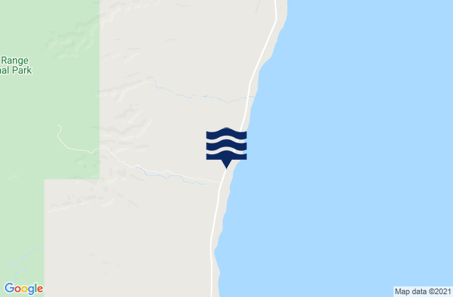 Badjirrajirra, Australia tide times map
