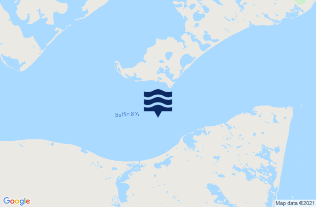 Baffin Bay, United States tide chart map