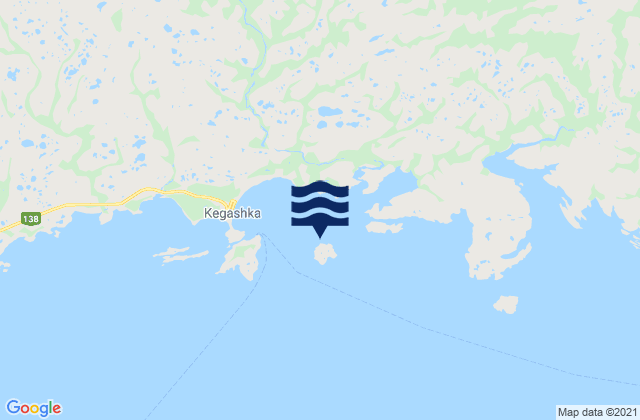 Baie de Kegaska, Canada tide times map