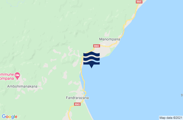 Baie de Tintingue, Madagascar tide times map