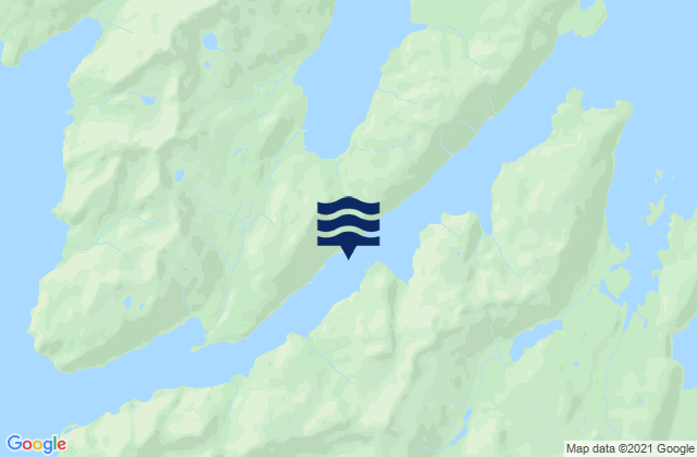 Bainbridge Pass, United States tide chart map