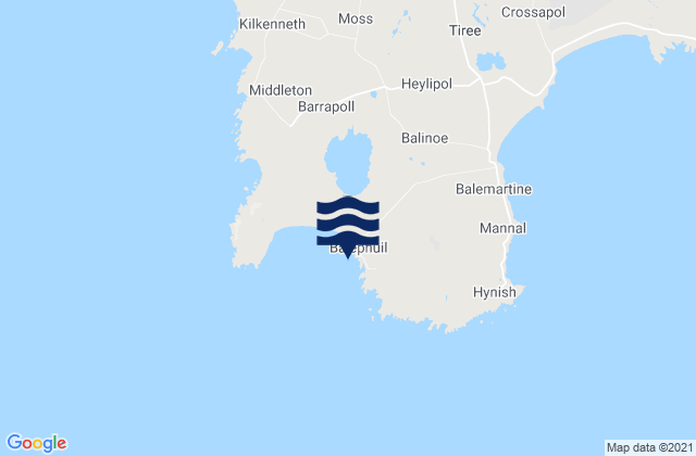 Balephuil (Tiree), United Kingdom tide times map