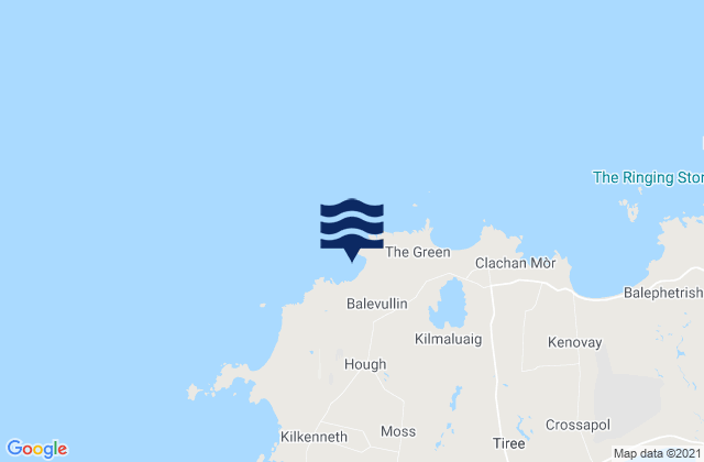 Balevullin (Tiree), United Kingdom tide times map