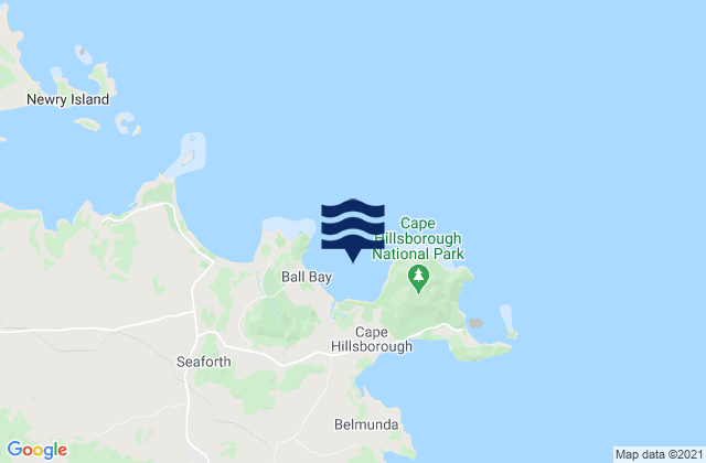 Ball Bay, Australia tide times map