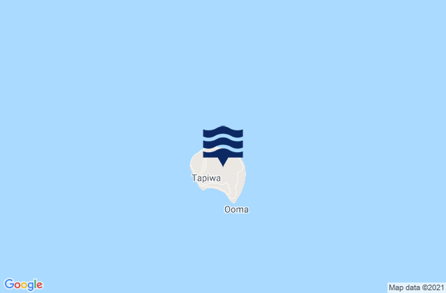 Banaba, Kiribati tide times map