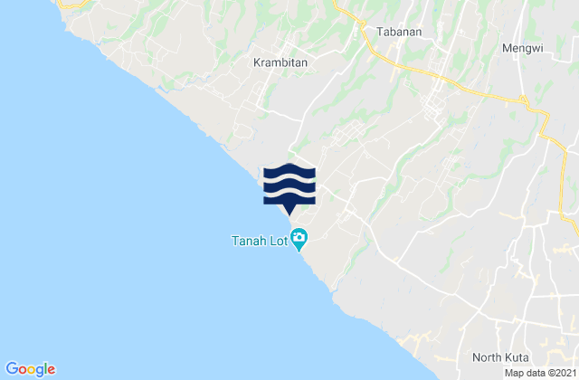 Banjar Mundeh, Indonesia tide times map