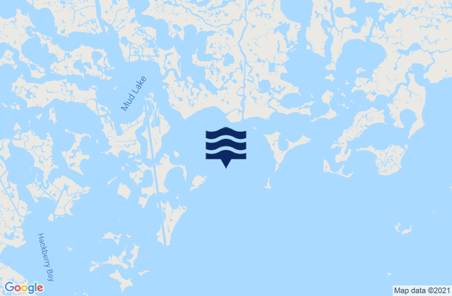 Barataria Bay 1.1 mi. NE of Manilla, United States tide chart map