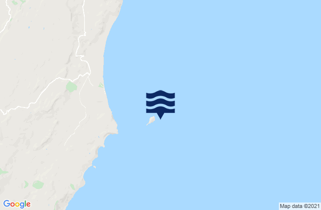 Bare Island (Motu o Kura), New Zealand tide times map