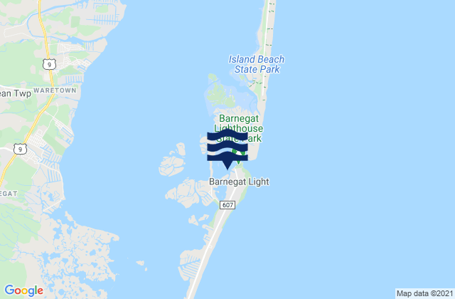 Barnegat Inlet (Uscg Station), United States tide chart map