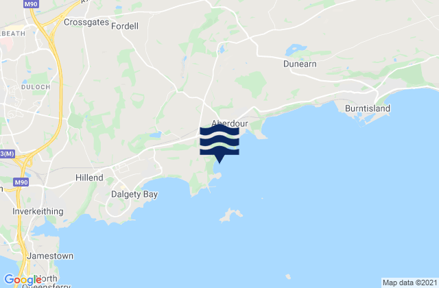 Barnhill Bay, United Kingdom tide times map