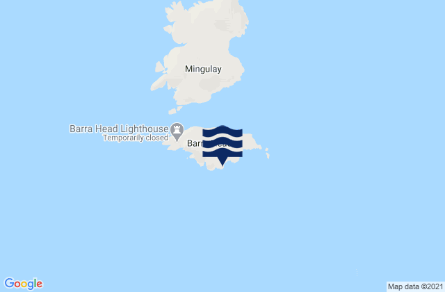 Barra Head, United Kingdom tide times map