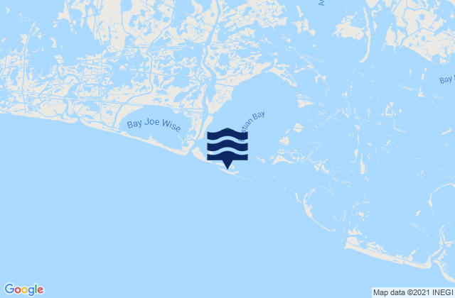 Bastian Island, United States tide chart map