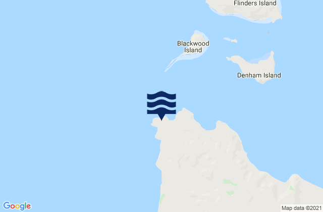 Bathurst Head, Australia tide times map