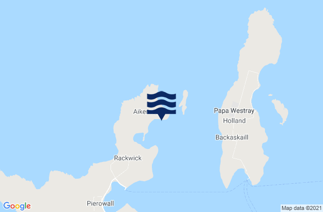Bay of Skaill, United Kingdom tide times map