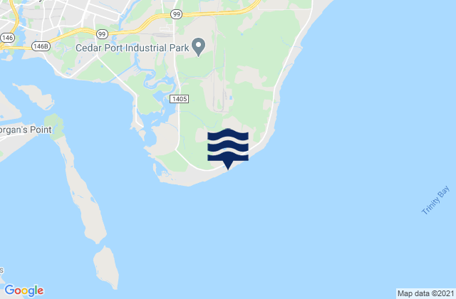 Beach City, United States tide chart map