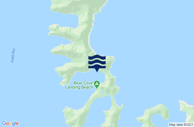 Bear Cove (Aialik Peninsula), United States tide chart map
