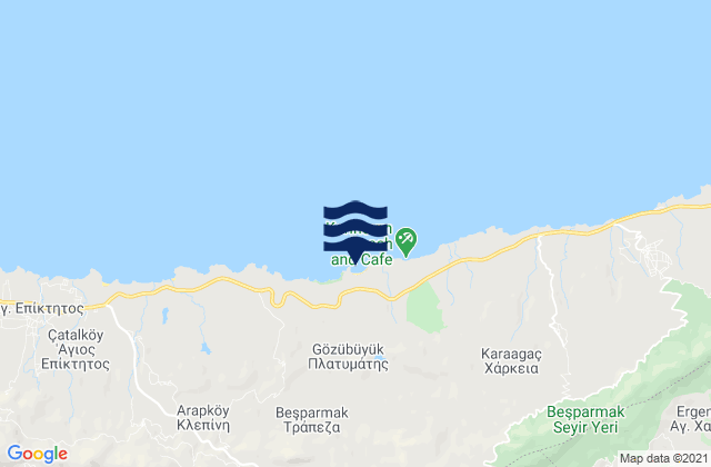 Beikioi, Cyprus tide times map