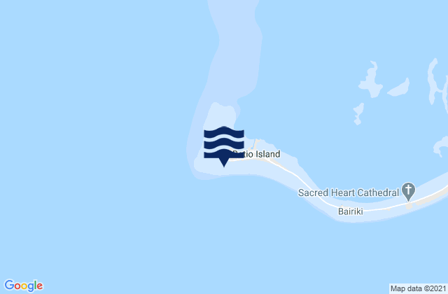 Betio (Tarawa), Kiribati tide times map