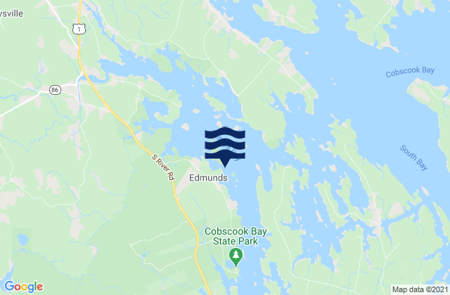 Birch Islands, Canada tide times map