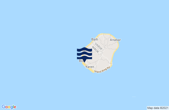 Boe District, Nauru tide times map