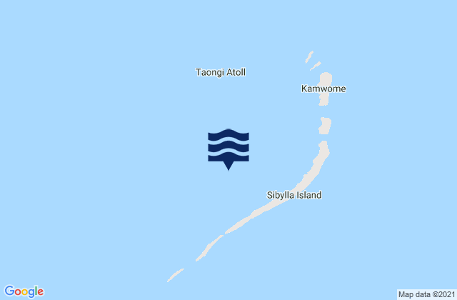Bokak Atoll, Marshall Islands tide times map