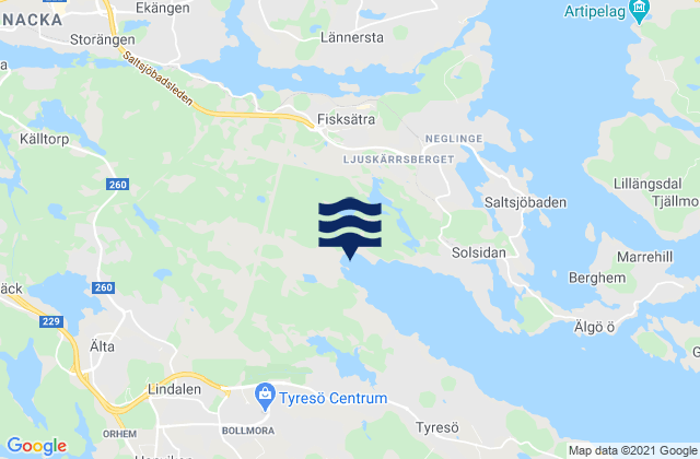 Bollmora, Sweden tide times map