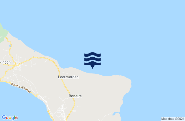 Bonaire, Bonaire, Saint Eustatius and Saba  tide times map