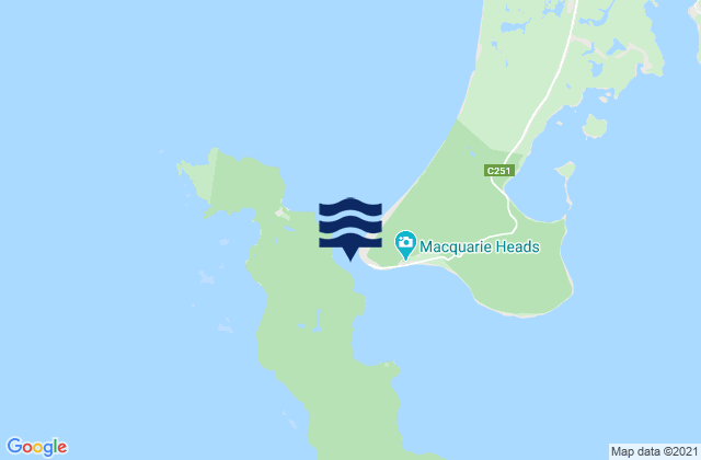 Bonnet Bay, Australia tide times map