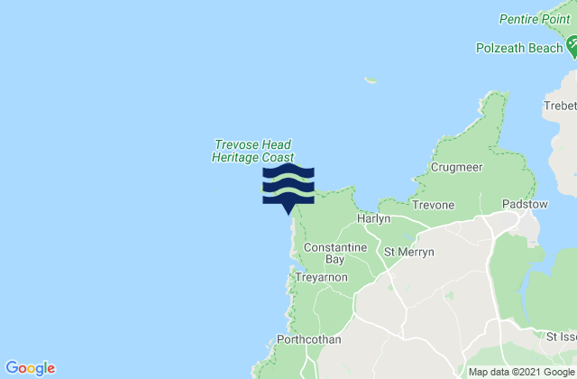 Booby's Bay, United Kingdom tide times map