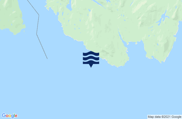 Boston Islands, Canada tide times map