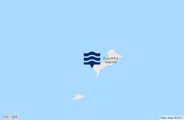 Bountiful Island, Australia tide times map
