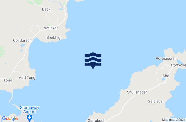 Broad Bay, United Kingdom tide times map
