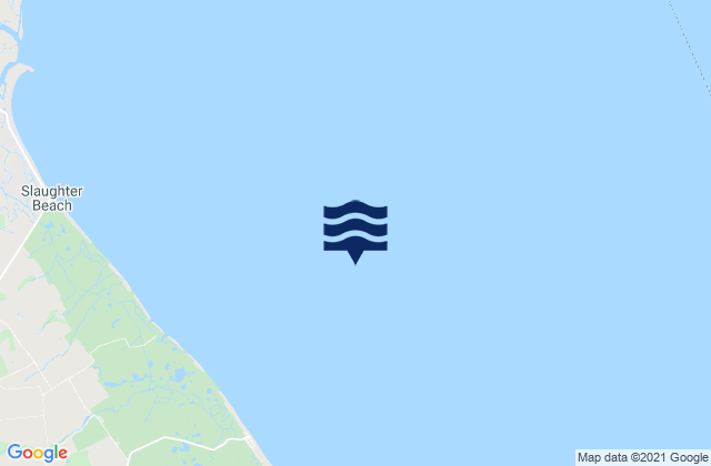 Broadkill Slough, United States tide chart map