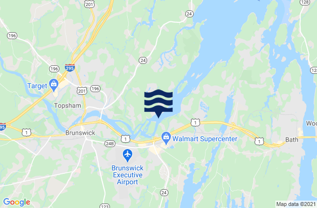 Brunswick (Androscoggin River), United States tide chart map